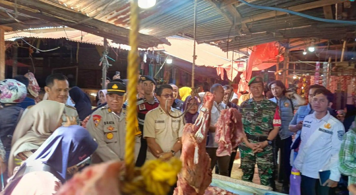 TPID OKU Selatan Gelar Sidak Pasar dan Monitoring Kebutuhan Pokok Sambut Ramadhan 2025