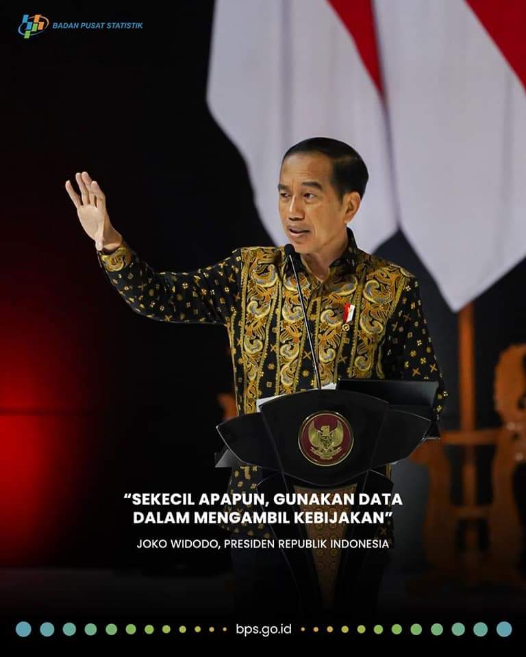 Presiden Jokowi: Sekecil Apapun, Gunakan Data dalam Mengambil Kebijakan