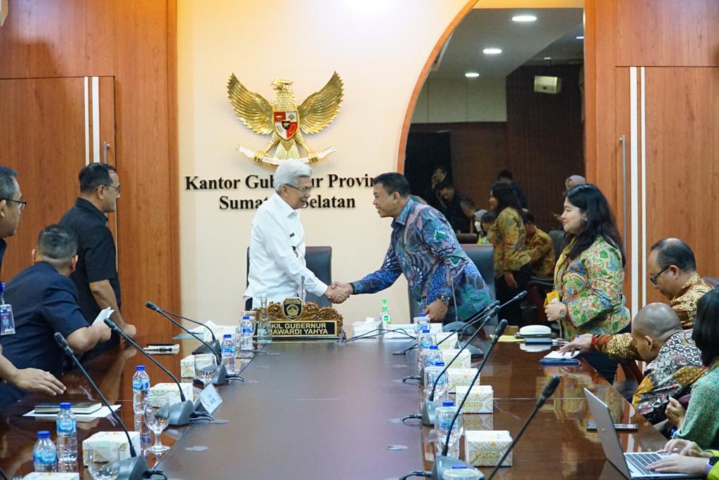 Pemprov Sumsel Kolaborasi Bersama KPK RI, Cegah Korupsi Sektor  Perizinan Usaha Dengan Penerapan  Sistem  OSS 