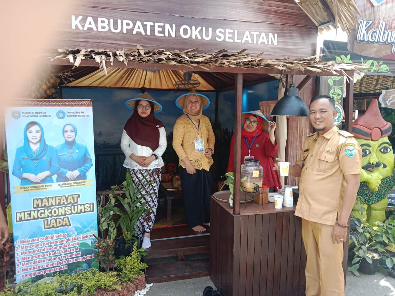 TPPKK Kabupaten OKU Selatan Tampilkan Lada di Festival Rempah