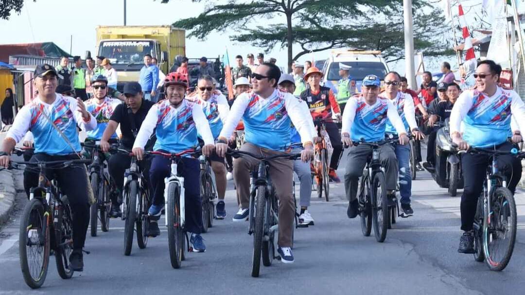 Sriwijaya Ranau Gran Fondo VI 2024 Sukses Hibur Peserta di Danau Ranau