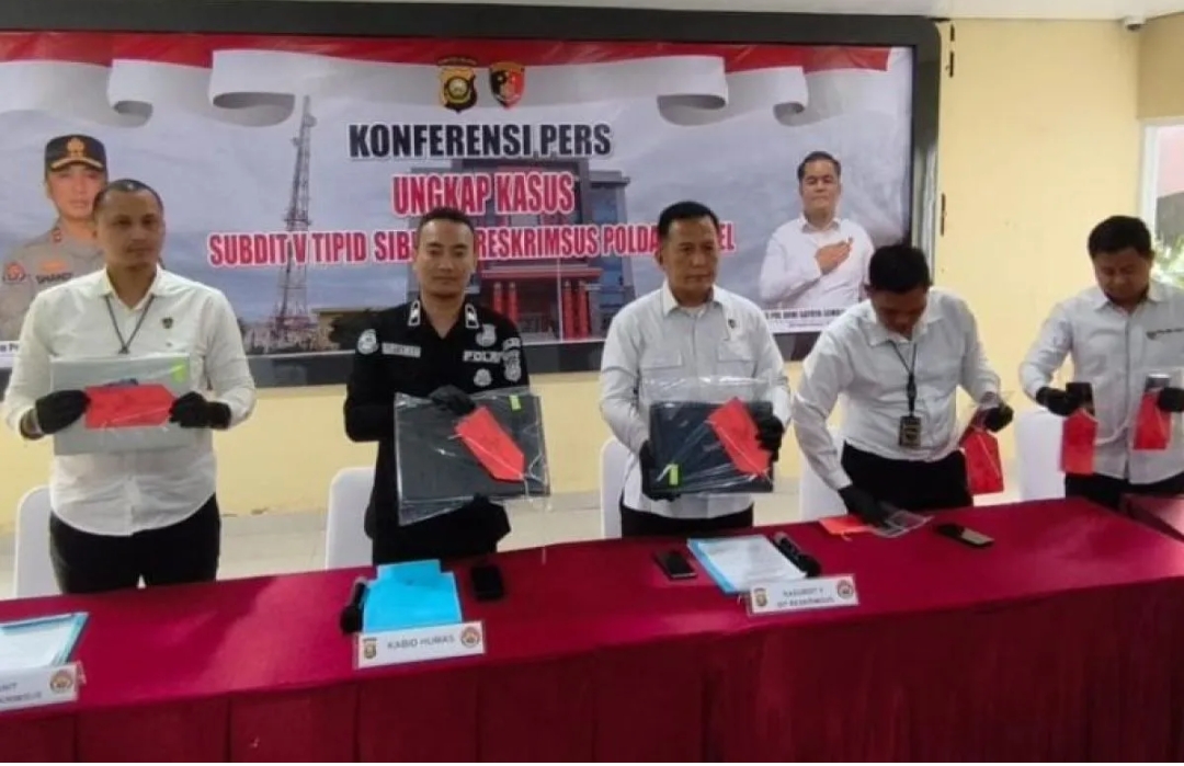 Polisi tangkap dua pelaku promosi judi online di Palembang