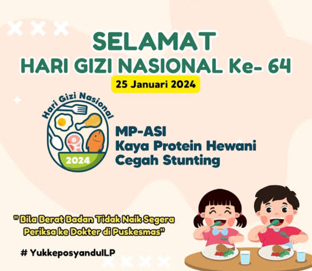 Hari Gizi Nasional Diperingati Hari Ini, Momentum Tingkatkan Kesadaran Pola Makan Seimbang