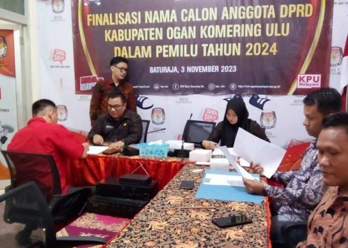 457 Caleg Bersiap Bertarung untuk DPRD OKU 2024