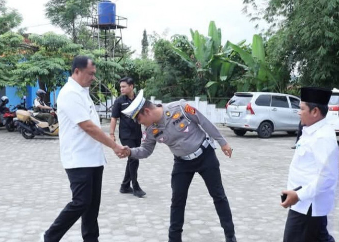 BUPATI ABUSAMA TINJAU KESIAPAN TABLIGH AKBAR HARI JADI KE-22 OKU SELATAN