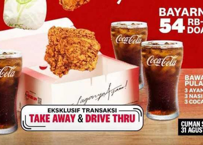 Wah, Rayakan HUT RI ke-78, KFC Sajikan Promo Sepanjang Agustus, Apa Saja?