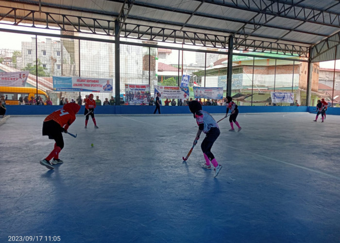 Tim Putri Cabor Hockey OKU Selatan Melaju ke Final Porprov Sumsel XIV 