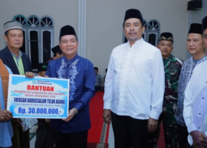 Safari Ramadhan 1447 H di Mekakau Ilir, Bupati OKU Selatan Ajak Perkuat Silaturahmi dan Kepedulian Sosial
