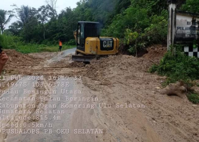 Tiga Desa di Pulau Beringin Alami Longsor Akibat Curah Hujan Tinggi