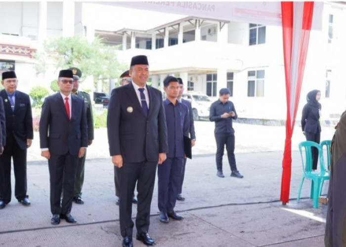 Bupati Abusama Pimpin Upacara Hari Kesaktian Pancasila di OKU Selatan