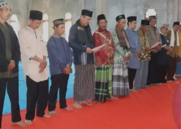 Momentum Isra Mi'raj,  Pelantikan PC NU Kecamatan Pulau Beringin dan Pesan Keharmonisan