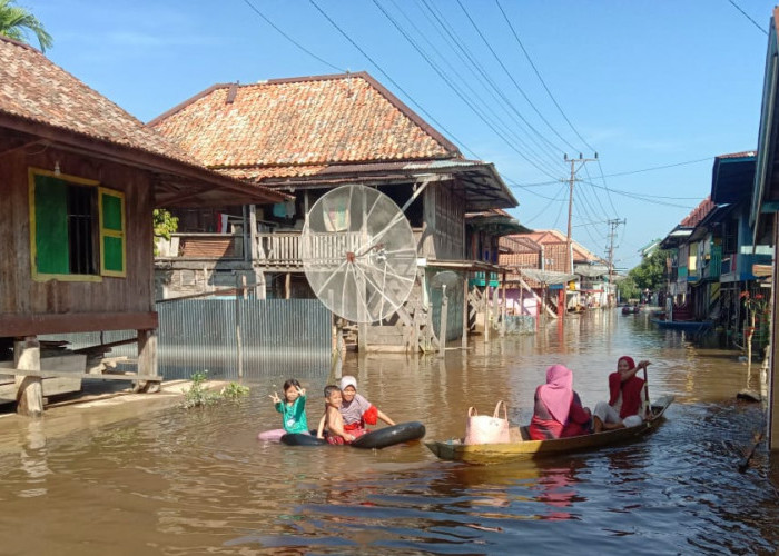 Banjir Rawas Ilir Masih Berlangsung - Warga Mesti Siap-siap Logistik