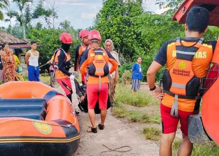 Remaja Terseret Arus Sungai Telemo Ditemukan Setelah Lebih dari 24 Jam Pencarian