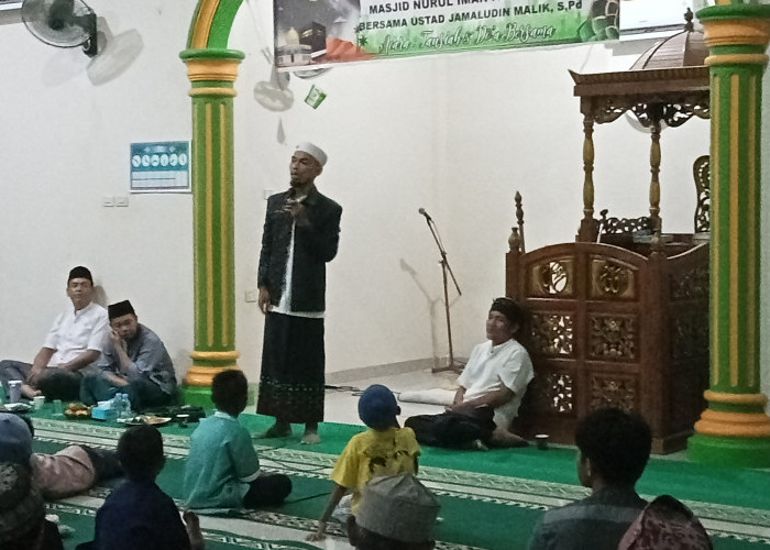 Antusiasme Gemerlap Acara Peringatan Isra Mi'raj di Masjid Nurul Iman
