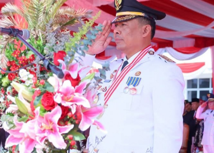 Pemkab OKU Selatan Gelar Upacara Peringatan Detik-Detik Proklamasi HUT Ke-81 Kemerdekaan RI