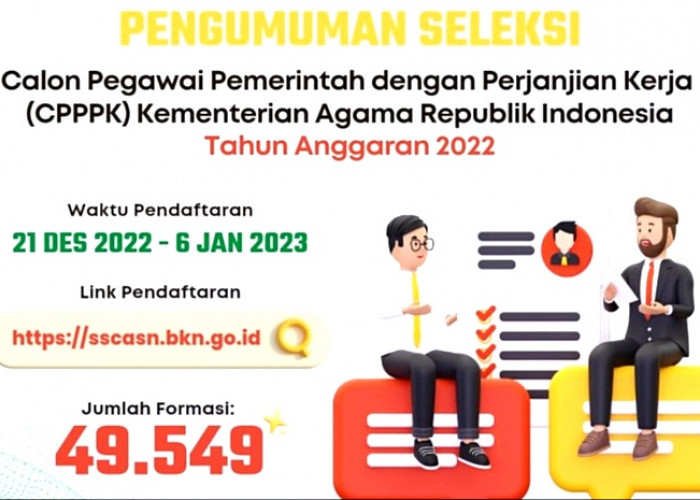 Jangan Asal Upload! Begini Cara Pendaftaran PPPK Kemenag 2022