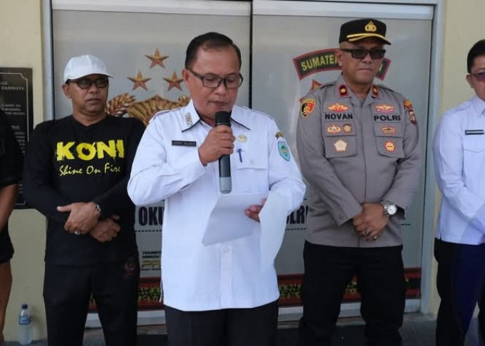Plt Asisten Administrasi Umum Lepas Kontingen Pencak Silat OKU Selatan ke Kejuaraan Kapolda Cup 2026