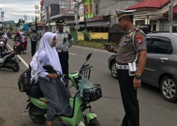 Satlantas Larang Penggunaan Sepeda Listrik di Jalan Raya