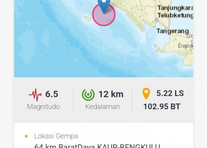 Masyarakat Kecamatan Buana Pemaca Turut Rasakan Getaran Gempa