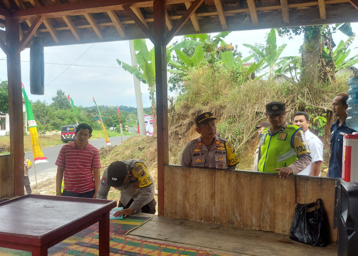 Desa Gunung Tiga Maju ke Lomba Pos Kamling Tingkat Kabupaten OKU Selatan