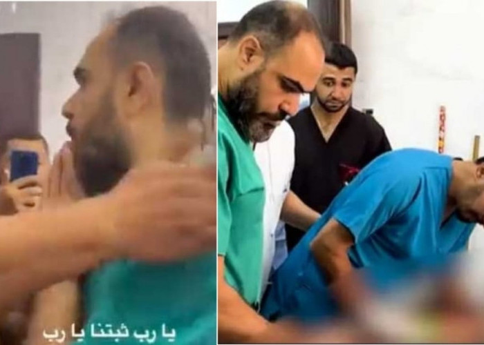 Pilu, Dokter di Gaza Bergegas Memeriksa Pasien yang Meninggal, dan Ternyata Putranya Sendiri 