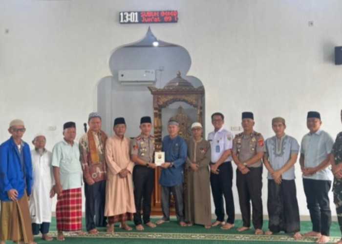 Kapolres OKU Selatan Gelar Kegiatan SAJADAH di Masjid Al Furqon Muaradua