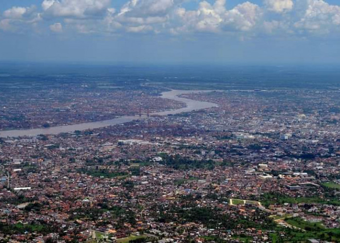 7 Kabupaten Kota di Sumatera Selatan dengan Penduduk Terpadat