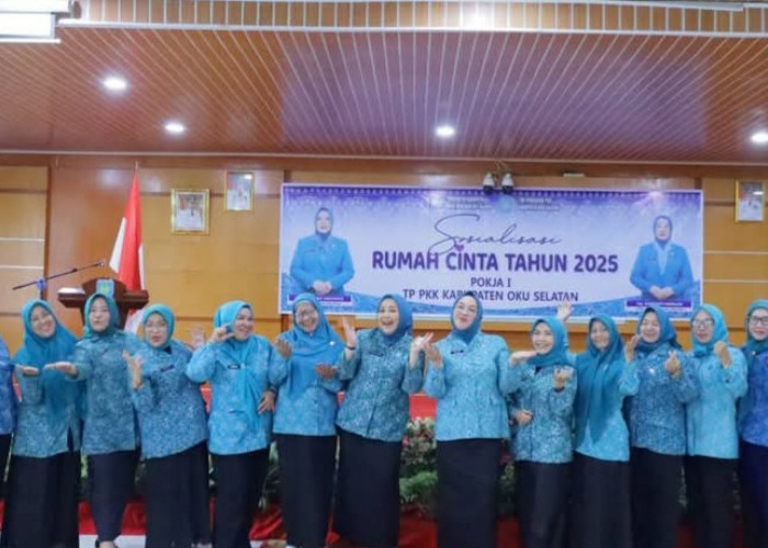 TP PKK OKU Selatan Genjot Penguatan Keluarga Lewat Program Rumah Cinta
