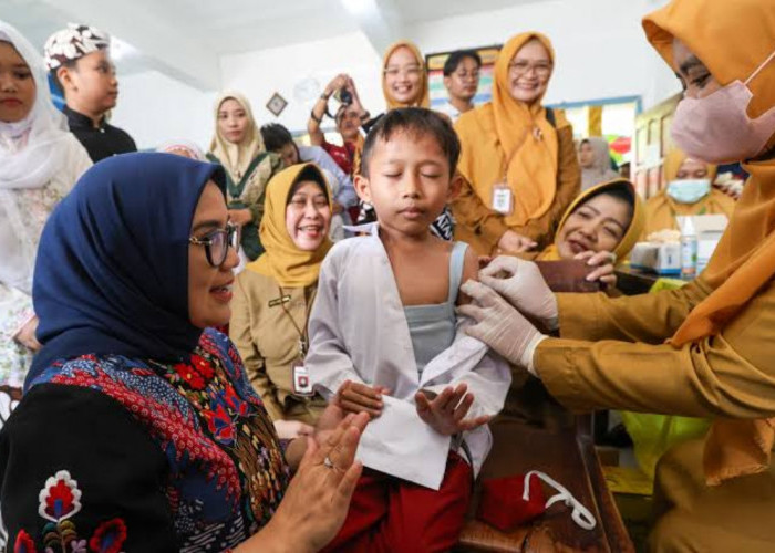 Vaksin MR Aman, Kasus Campak di Indonesia Mulai Menurun