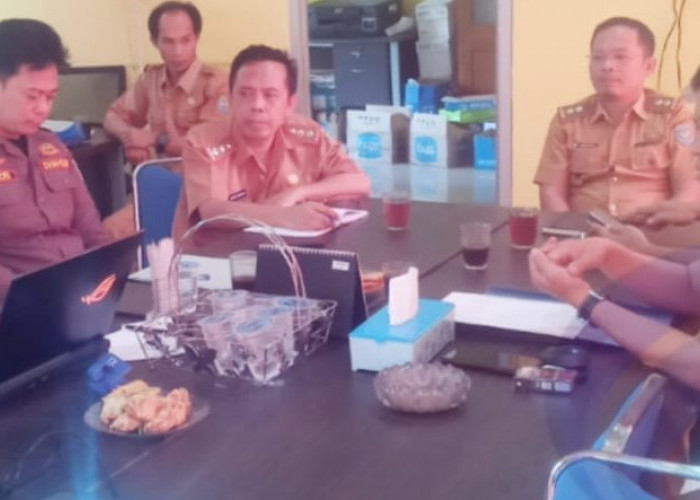 Dinas PUTR OKU Selatan Gelar Rapat RDTR Wilayah Perkotaan Desa Gunung Terang