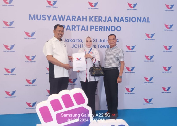 DPP Partai Perindo Tunjuk ABUSAMA dan H. MISNADI sebagai Calon Resmi Pilkada OKU Selatan