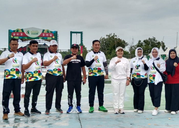 Wakil Bupati OKU Selatan Menyumbang Semangat di Festival Sumatera Selatan Bugar 2023