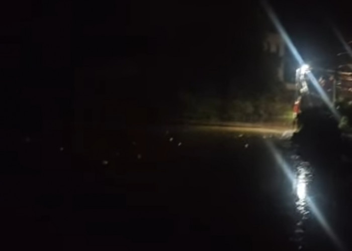 Jalan Pemkab OKU Selatan Tergenang, BPBD Imbau Warga Hindari Lokasi