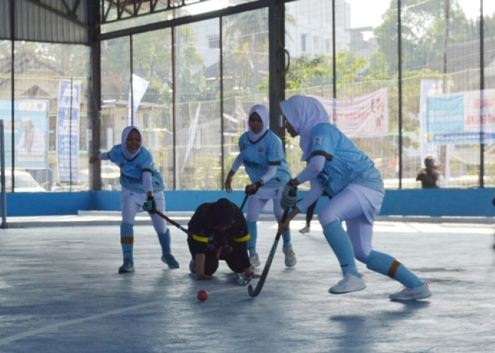 Tim Putri Hockey OKU Selatan Tumbangkan Palembang