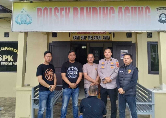 Polsek Banding Agung Ungkap Kasus Penipuan Emas, Pelaku Ditangkap di Toko Emas Sinar Ogan