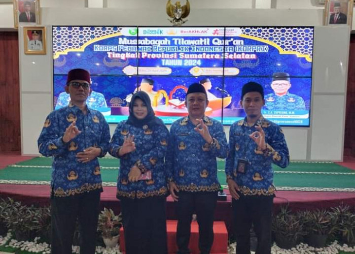 Mantap, Korpri OKU Selatan Raih Juara Tingkat Provinsi dalam MTQ Sumsel