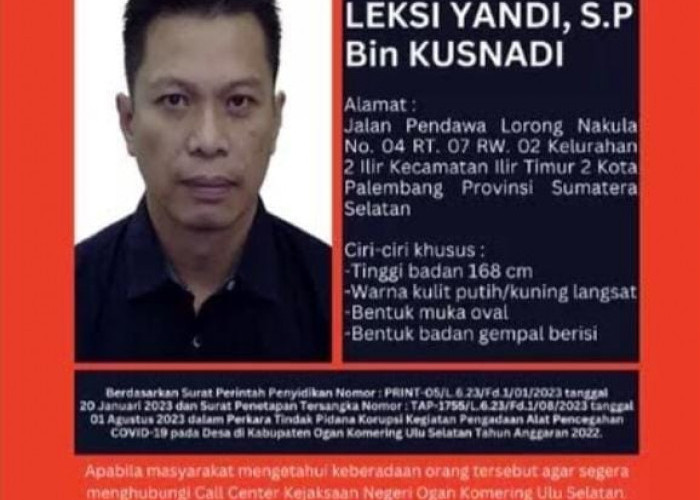 Terpidana Kasus Korupsi Leksi Yandi Divonis 8 Tahun Penjara Meski Masih DPO