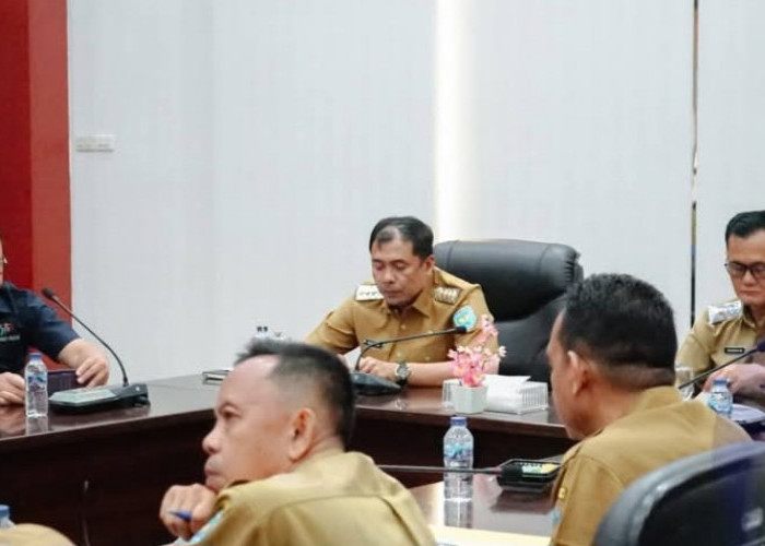 Bupati OKU Selatan Ikuti Rakor Pengendalian Inflasi dan Launching Buku Panduan Pendidikan Anti Korupsi Secara 