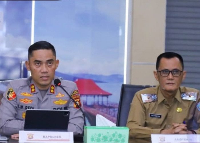 Asisten II Setda OKU Selatan Hadiri Rakor Linsek Kesiapan Operasi Ketupat Musi 2026