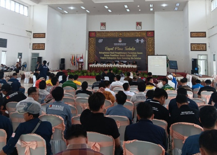 KPUD OKU Selatan Gelar Rapat Pleno Terbuka Tingkat Kabupaten
