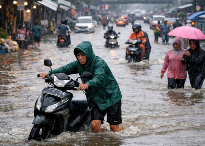 Dampak Cuaca Ekstrem Jadi Obrolan Netizen, Banjir hingga Sekolah Daring Ramai Dibahas