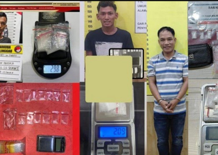 Polda Sumsel Tangkap Tiga Pengedar Narkoba, 26 Paket Sabu Siap Edar Disita