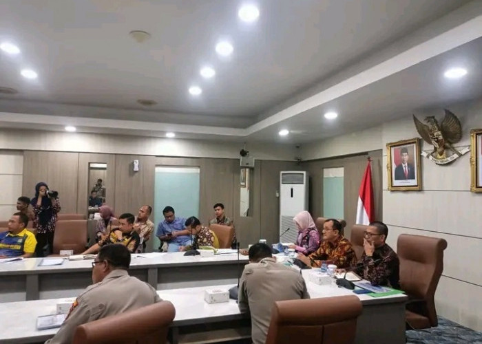 Sekda OKUS Ikuti Rapat Persiapan SRGF di Palembang