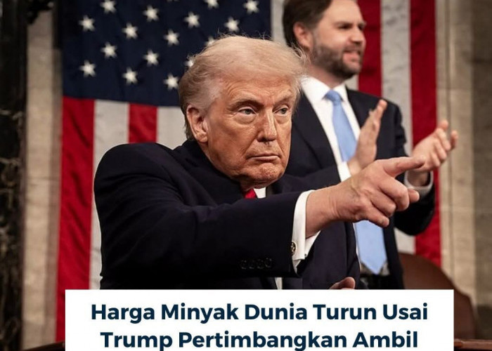 Harga Minyak Dunia Turun Tajam Usai Pernyataan Trump soal Selat Hormuz