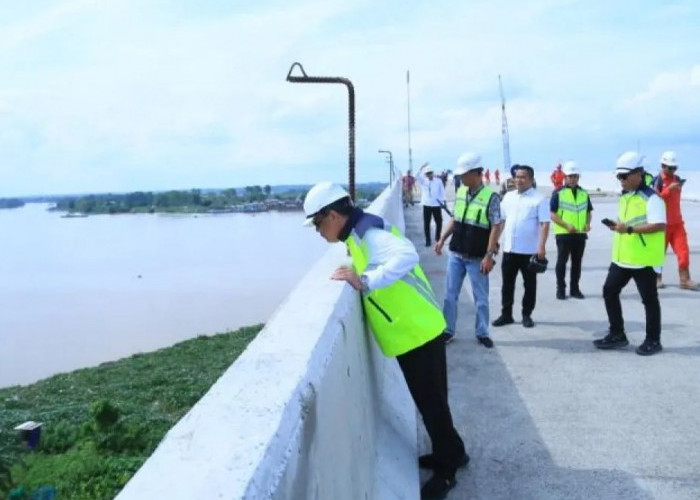 Wagub Sumsel targetkan Jembatan Musi V beroperasi saat arus mudik Lebaran 2026