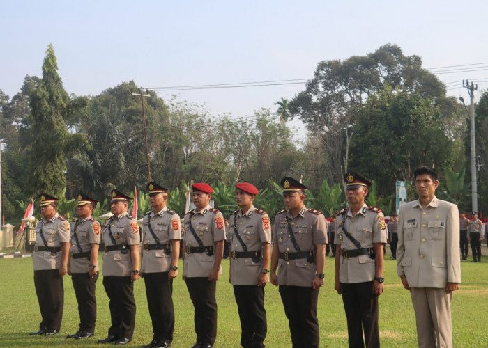 Masa Purna Bakti Wakapolres OKU Selatan dan Sertijab Wakapolres Baru serta Pelantikan Jabatan Baru