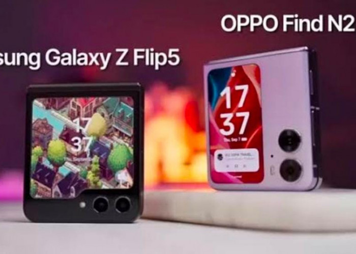 Ini Nih Cara Bedain OPPO Find N3 Flip dan Samsung Galaxy Z Flip5 yang Laris di pasaran