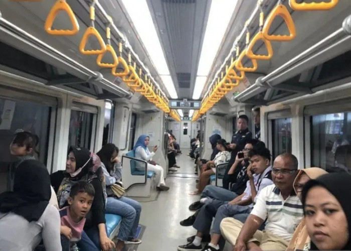 LRT Sumsel Angkut 113.630 Penumpang hingga H+1 Lebaran 2026l