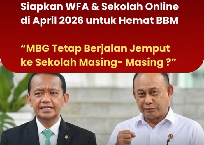 Pemerintah Siapkan Kebijakan WFA dan Sekolah Daring untuk Tekan Konsumsi BBM Mulai April 2026