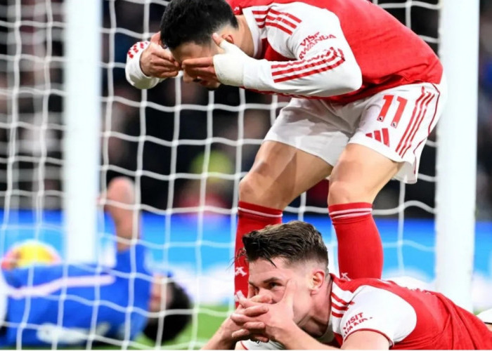 Arsenal kokoh di puncak klasemen Liga Inggris usai libas Sunderland 3-0 ‎